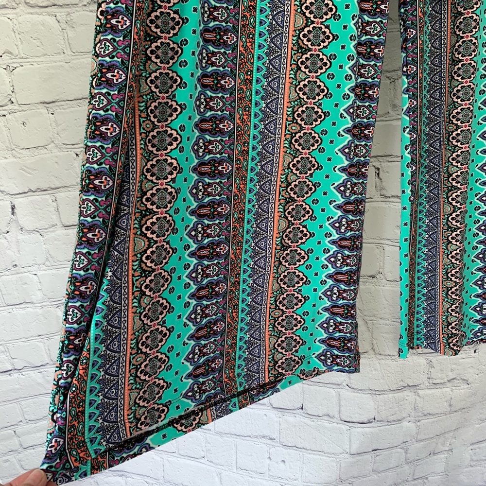 BOBBIE BROOKS 3X Soft Boho Crop Palazzo Pants - Picture 2 of 8
